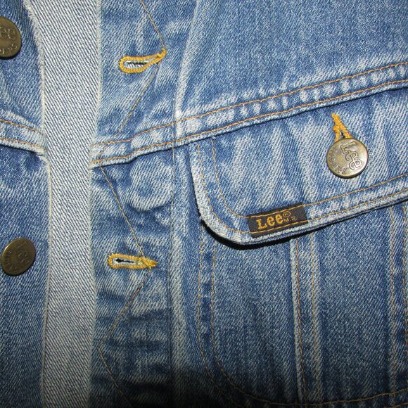 LEE Vintage Stonewashed Jean Jacket - Picture 14 of 16